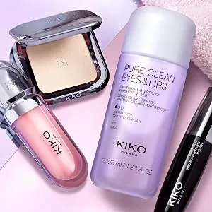 KIKO Milano Pure Clean Eyes & Lips | Two-phase make-up remover for eyes and lips Cherry Blossom 125 ml (1 pack) - Eyes & Lips