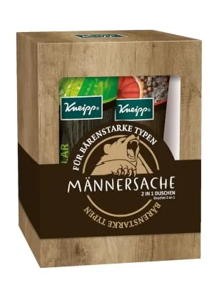 Kneipp Gift Set Men's Business 2 in 1 Shower 2 x 200ml Lemongrass 200 ml (pack of 2) - Kneipp