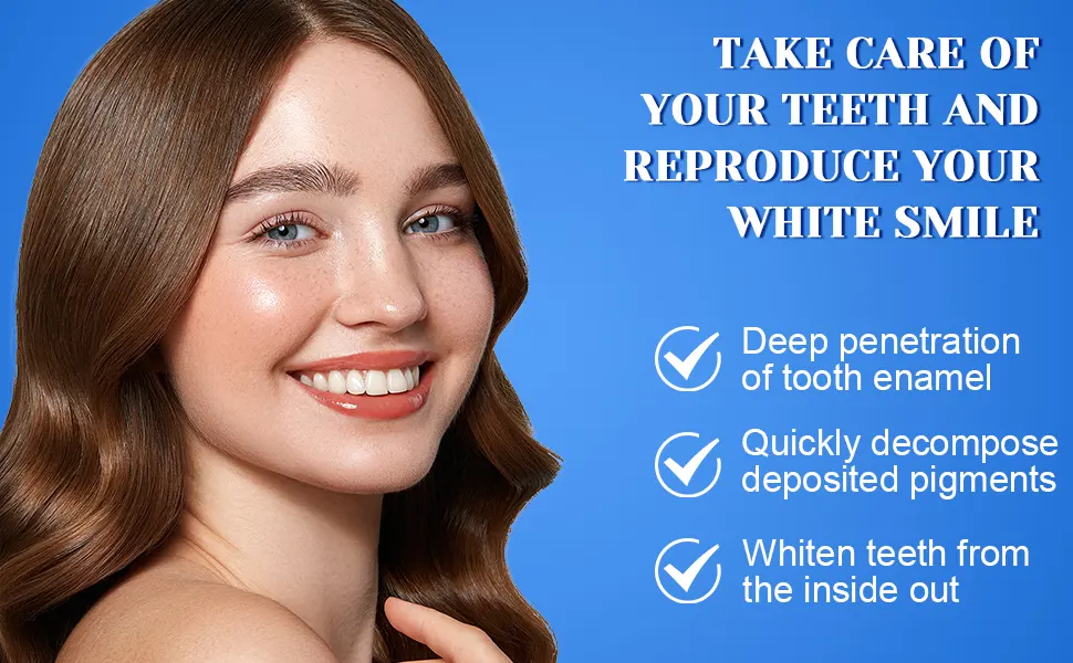 2 Pack Teeth Whitening Pen Teeth Whitening Pen Painless Teeth Bleaching for White Teeth White Teeth at Home - product information 9