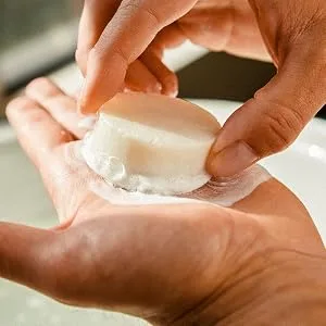 Solid Beard Shampoo Brooklyn Soap Company Beard care for men 0% plastic 100% recyclable packaging 1 piece (48g) Single - festes bartshampoo anwendung
