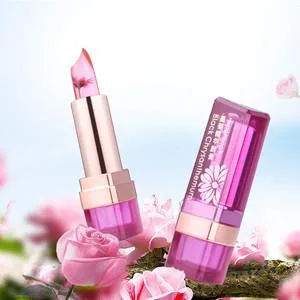 3Pcs Flower Crystal Jelly Magic Temperature-Change Color Lipstick Moisturizing Lipstick Long Lasting Nutritious Lip Balm B (H9302x3) - product information 2