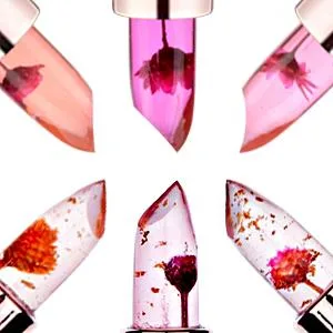 3Pcs Flower Crystal Jelly Magic Temperature-Change Color Lipstick Moisturizing Lipstick Long Lasting Nutritious Lip Balm B (H9302x3) - product information 7