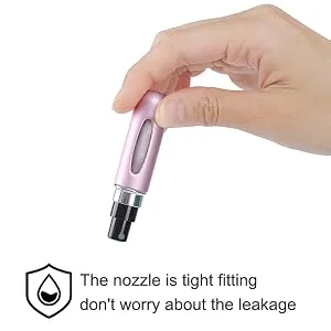 Mini Refillable Perfume Atomizer - Portable Mini Refillable Perfume Empty Spray, Refillable Perfume Spray, Atomizer Perfume Bottle, Scent Pump Case, Travel Perfume Atomizer Refillable (5ml, 4 PCS) - Perfume Atomizer Bottle