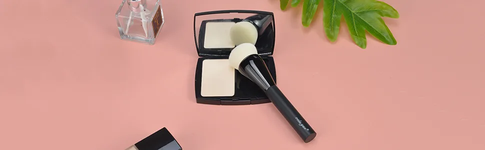 Vela.Yue Large Foundation Brush Soft and Dense Ideal for Creamy Powdery or Liquid Foundation 1 Piece (Pack of 1) - foundationpinsel