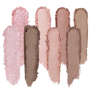 COLORGRAM Multi Cube Palette 5 Colors Eye Shadow - True Beauty K-Drama Makeup, Matte & Glitter Shades, Daily Natural Girlish Eye Makeup (#02 Romantic Cube) - COLORGRAM MULTI CUBE PALETTE