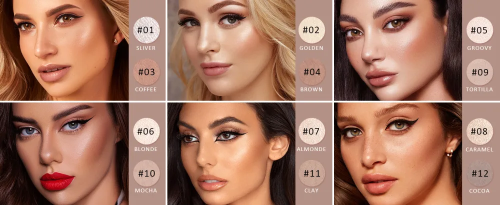 2 PCs Contouring Stick Cream Bronzer and Highlighter Stick creamy texture Long-lasting contours illuminate the face make-up contouring pen for face and neck (light medium-0610) - Cream Bronzer und Highlighter Stick