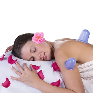 Silicone cupping glasses suction cup anti cellulite massager and promote blood circulation silicone cupping 3 pieces (blue) - Schröpfgläser Silikon