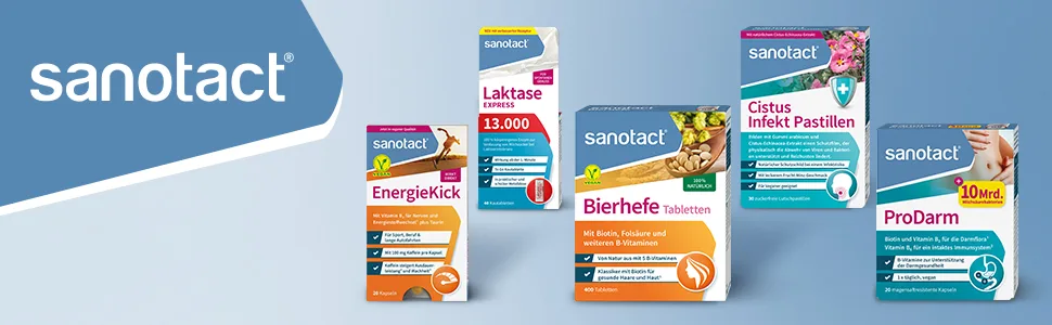 Sanotact Lactase Express 12 000 40 tablets Lactase 12 000 Express 40 pieces (1 pack) - sanotact Header A+