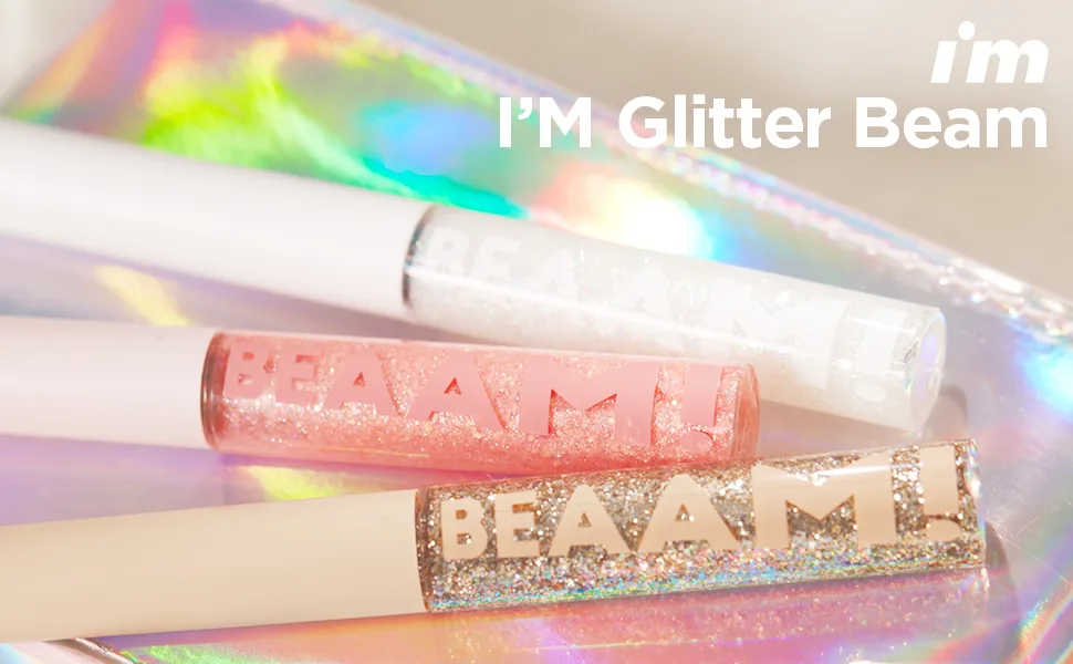 I’M MEME I’M Glitter Beam | Glitter Liquid Eyeshadow | 001 Bad Illusion | K-Beauty | Vegan - product information 1