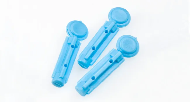 Medisana Universal Casting Aid for easy blood sampling 5 adjustable levels for the inlet depth for Meditouch Meditouch 2 and Glucodock - Lanzetten