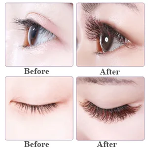 DAODER Eyelashes Mink Lashes Colored Wispy Long Fluffy Eye Lashes Natural Look Colored False Eyelashes 7 Different Color Lashes Pack - dramatic eyelashes