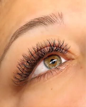 Nagaraku Volume eyelash extension prefabricated compartments 320pcs narrow stem slightly tight premade fans eyelash extensions artificial eyelashes 16 rows (6d 0.07mm thickness D curl 9mm) 9mm 6d-0.07-D curl - wimpernverlängerung zubehör