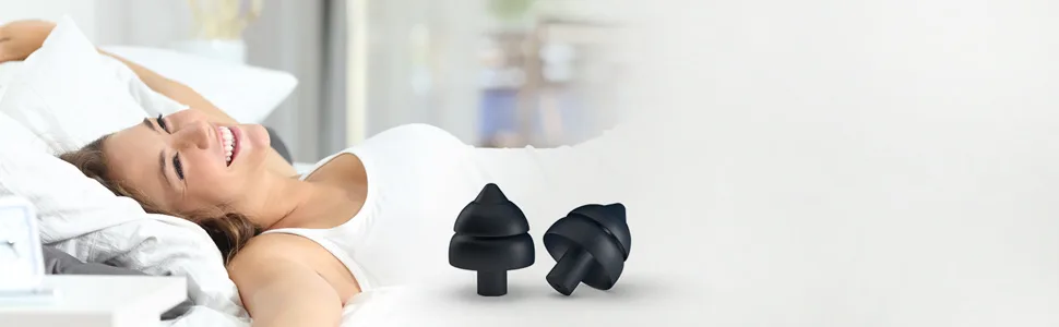 Sweetdreams earplugs for sleeping extra soft - against snoring - hearing protection - reusable sleeping protection for nights - ear protection plug - SET including cleaning spray & case - Ruhiger und erholsamer Schlaf mit SweetDreams Gehörschutz