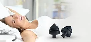Sweetdreams earplugs for sleeping extra soft - against snoring - hearing protection - reusable sleeping protection for nights - ear protection plug - SET including cleaning spray & case - SonicShop