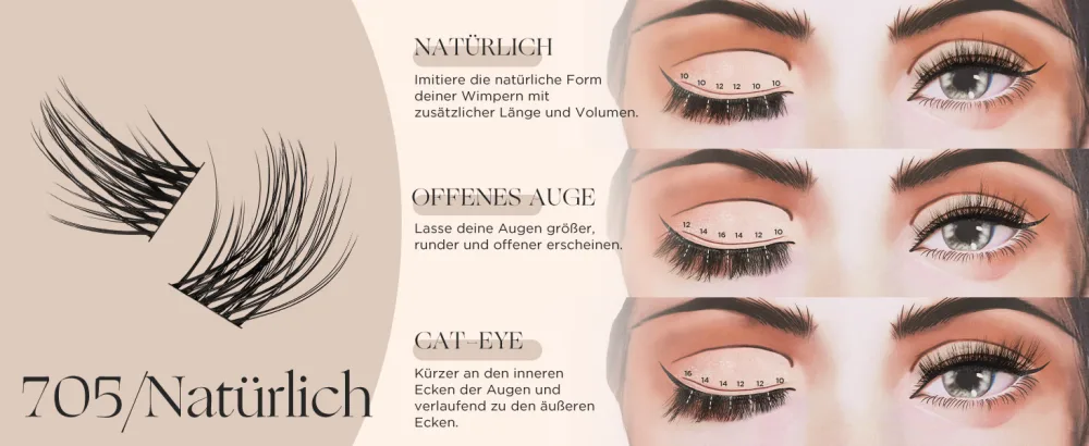 Lashview lash cluster 144 PCS 3D cluster lashes diy cluster eyelash extensions mega volume reusable individual lashes cluster volume look super thin band & soft (bdd09.16mix) 9ZBDD09-144 - Lashview