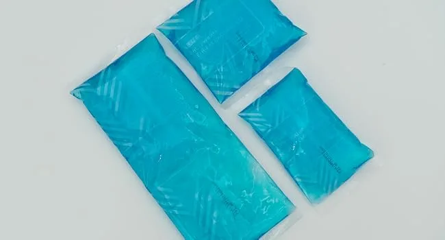 Multiple compress warm/cold set - 3 pieces - Gel cooling pads - compress large & small - reusable - Cool pack - heat pillow - cooling pillow - cooling and heat pads (1x set of basic compresses)) - Kompresse Basic