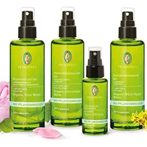 PRIMAVERA Witch Hazel Water (100 ml (1 pack)) Organic Witch Hazel Water - Pflanzenwässer