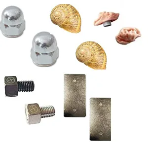 geo-versand set of 2 packages geocaching magnetic cap nut hiding place geocache D5 city cache - 2er Sets