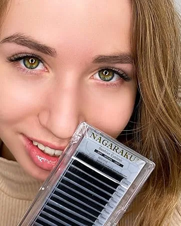 Nagaraku acrylic 5 layers eyelash extension storage box with 250 tape strip make-up display layer cabinet container transparent dust sealer holder false eyelashes organizer case for plug storage box - lashes extension