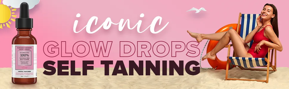 Divine Derriere Self Tanner Tanning Drops - Customizable Color Correcting Self Tan Drops for Gradual Glow - Self Tanner for Natural Looking Self Tan, Sunless Tanner Tan Drops - Sunless Tanning LA Tan Self Tan Sunless Tanning Lotion Bronzer Tan Fake Tan Self Tanner SOL Jergens