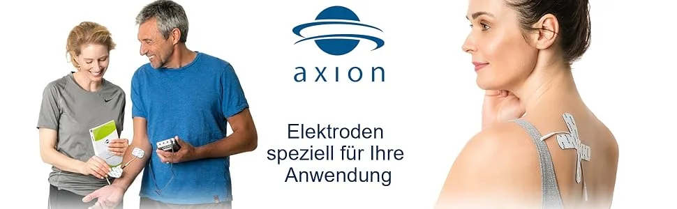 12-pack mixed set of electrode pads for EMS training and TENS pain therapy - Elektroden axion