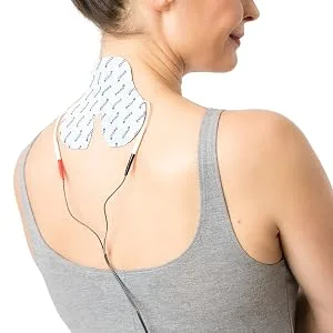 12-pack mixed set of electrode pads for EMS training and TENS pain therapy - Nackenelektrode