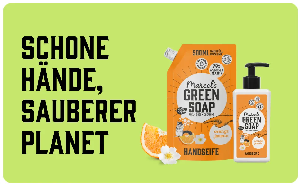 Marcel's Green Soap - Hand soap lavender & rosemary - donor - 100% environmentally friendly - 100% vegan - 97% biodegradable - 250 ml hand soap (pack with 3) 250 ml (3 -pack) lavender & rosemary - Handseife