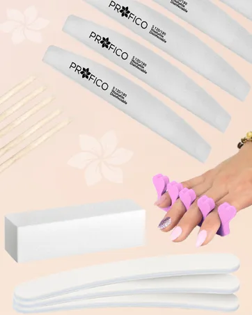 Profico nail template modeling template self-adhesive nail stencil nail extension modeling template self-adhesive 400 piece mint paradise paper 400PCs mint paradise (paper) - Maniküre-Zubehör,