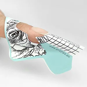 Profico nail template modeling template self-adhesive nail stencil nail extension modeling template self-adhesive 400 piece mint paradise paper 400PCs mint paradise (paper) - Schablonen Selbstklebende Schablone Nail Forms für Nagel-Verlängerung Gel-Nägel künstliche?