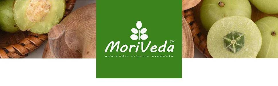 MoriVeda Triphala tablets high dose 1000mg vegan from Ayurveda royal fruits Amla Haritaki and Bibhitaki 120 tablets - Header