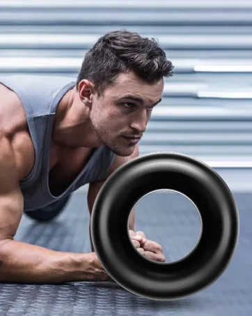 Almah hand trainer finger trainer 5-pack forear-sleeved grip coach trainer set adjustable grip trainer finger training gear T finger extensor training ring and stress relief ball black-5 pack - Griffringe