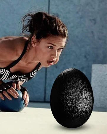 Almah hand trainer finger trainer 5-pack forear-sleeved grip coach trainer set adjustable grip trainer finger training gear T finger extensor training ring and stress relief ball black-5 pack - Hand Squeeze Ball