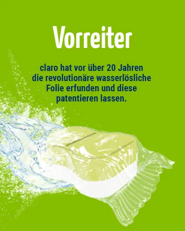 Claro Classic Dishwashing Powder - Biodegradable - 1x 900g container 900 g (1 pack) - Vorreiter