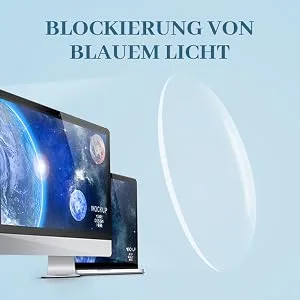 LUFF 4pcs Foldable Reading Glasses + Simple Reading Glasses Combination Anti-Blu-ray Portable Ultralight Reading Glasses Unisex +2.0 - Herkömmliche Lesebrillen