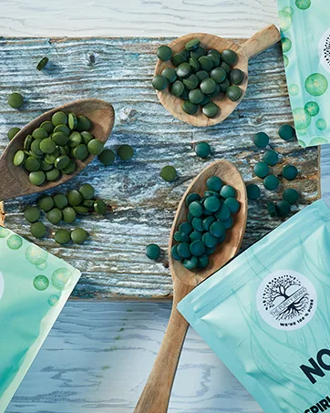 The Purity Brand - Organic Spirulina-Chlorella tablets 400 mg - 500 tablets - laboratory tested - vegan - recyclable packaging - The Purity Brand