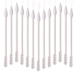 Pointed Cotton Swabs, 800 Pieces Precision Tips Cotton Swabs Spiral Head Cotton Buds with Paper Stick for Makeup Cleaning (4 Packs, 200 Pcs, 1 Pack) Pointed+Spiral - 800 Pieces Cotton Swabs