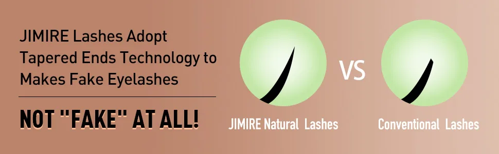 JIMIRE False Lashes Natural Wispy Cat Eye Mink Lashes Pack 12MM Short Small Fake Eyelashes 10 Pairs - eyelashes mink faux fluttery look
