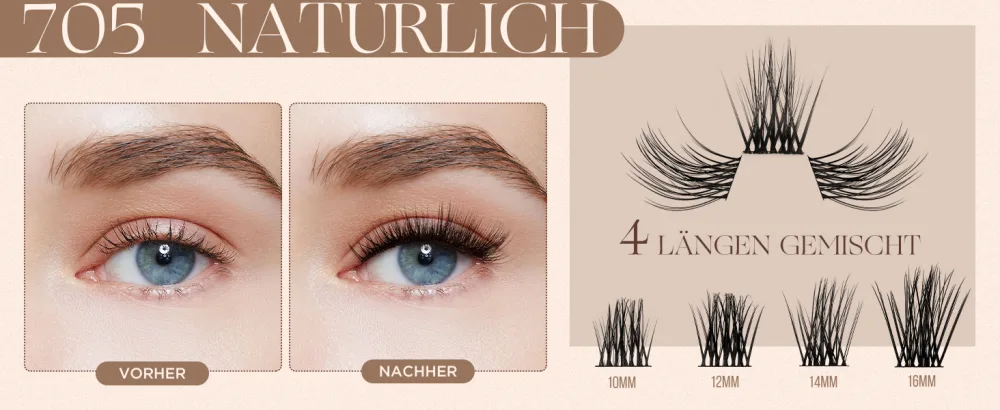 Lashview DIY eyelash extension kit 144 PCs eyelash clusters with eyelash binding and seal cluster eyelash glue remover and eyelash applicator for DIY eyelash extensions (volume) 703-144 kit - lashes