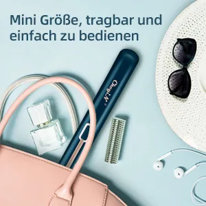 CkeyiN Hair Crimping Iron Mini Hair Crimper Ceramic Curling Iron Portable Hair Crimper Temperature 180  - product information 22