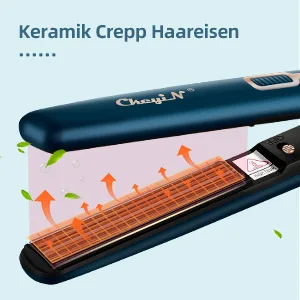 CkeyiN Hair Crimping Iron Mini Hair Crimper Ceramic Curling Iron Portable Hair Crimper Temperature 180  - product information 23
