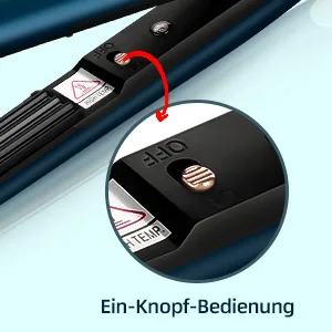 CkeyiN Hair Crimping Iron Mini Hair Crimper Ceramic Curling Iron Portable Hair Crimper Temperature 180  - product information 24