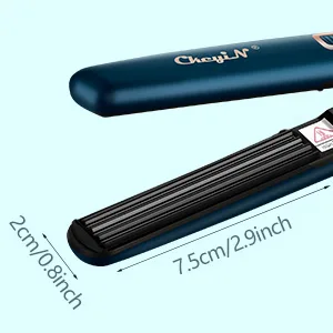 CkeyiN Hair Crimping Iron Mini Hair Crimper Ceramic Curling Iron Portable Hair Crimper Temperature 180  - product information 25