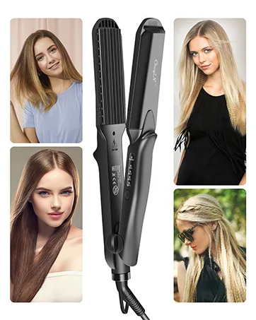 CkeyiN Hair Crimping Iron Mini Hair Crimper Ceramic Curling Iron Portable Hair Crimper Temperature 180  - product information 3