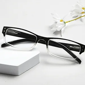 Eyekepper 4-pack Women and Men Rectangular Reading Glasses with Spring Hinges in Blue +2.00 Blue 2.0 Diopters - Schütze unsere Augen