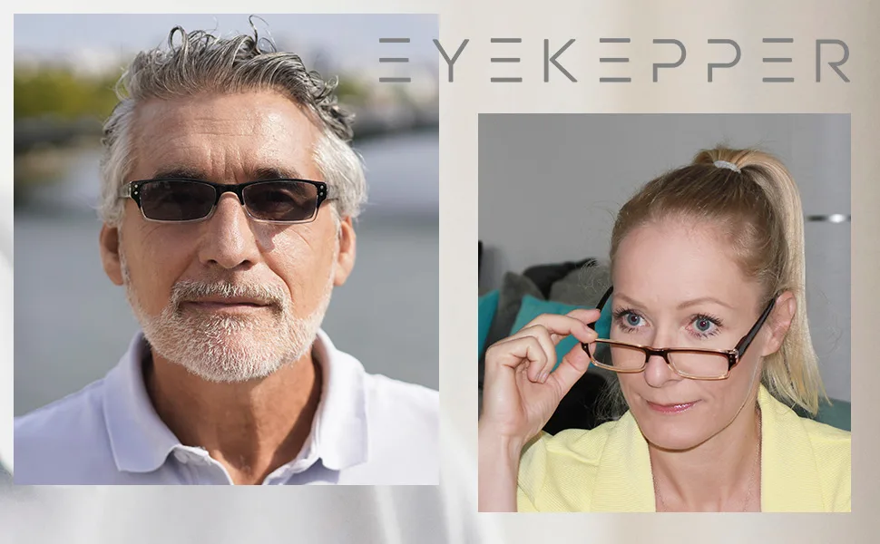 Eyekepper 4-pack Women and Men Rectangular Reading Glasses with Spring Hinges in Blue +2.00 Blue 2.0 Diopters - Schwarz 5 Stueck Durchsichtig Linse
