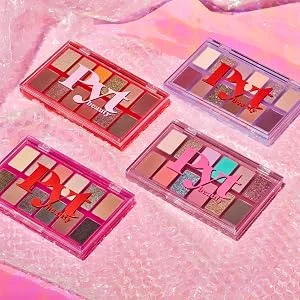 PYT Beauty Highly Pigmented Eyeshadow Palette with Cool Crew Nude Shades, Hypoallergenic, Vegan Makeup, 1 Count, Talc Free - eyeshadow palette