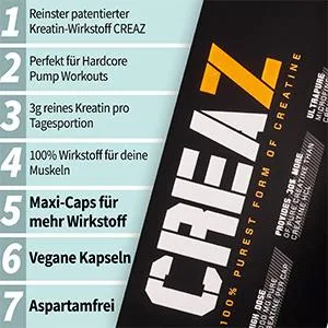Body Attack Creaz 1 pack (1 x 100 capsules) 100 pieces (1 pack) - creaz