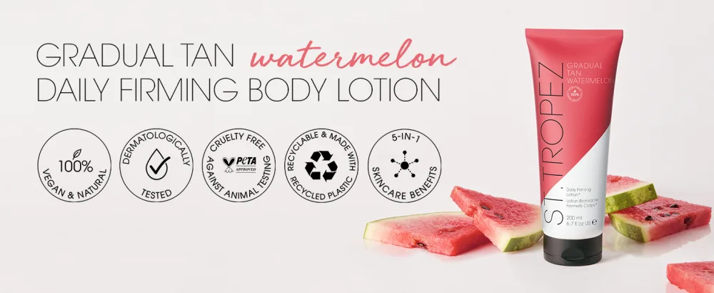 St.Tropez Gradual Tan Watermelon Lotion 200ml | Self Tanner - product information 1