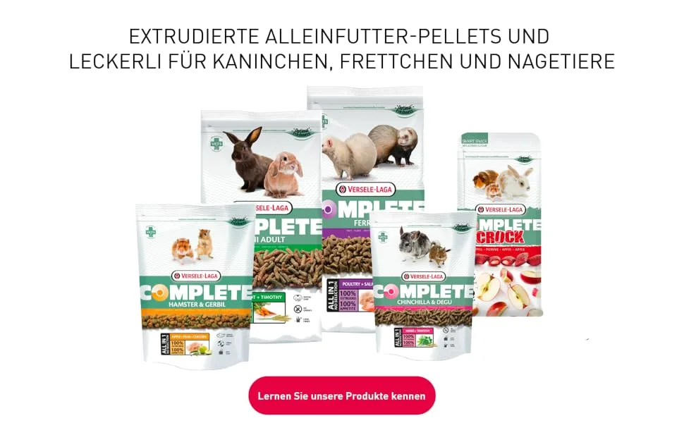 VERSELE-LAGA - Complete Cavia - High-fiber extruded complete food for guinea pigs - 1.75 kg 1.75 kg (1 pack) - COMPLETE