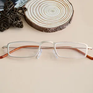 Eyekepper 5 Pack Gerage Thin Stamped Metal Frame Half-Eye Style Reading Glasses Readers Gunmetal +1.5 - Eyekepper Lesebrille
